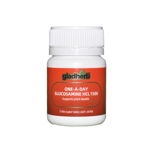 gladherb - ONE-A-DAY GLUCOSAMINE HCL 1500 - 15 Tabs