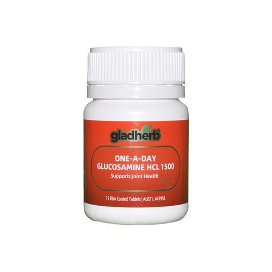gladherb - ONE-A-DAY GLUCOSAMINE HCL 1500 - 15 Tabs