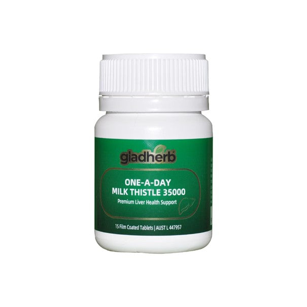 gladherb - ONE-A-DAY MILK THISTLE 35000 - 15Tabs