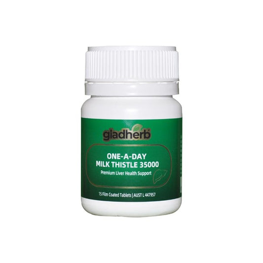 gladherb - ONE-A-DAY MILK THISTLE 35000 - 15Tabs
